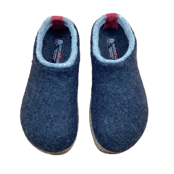 Haflinger Kris Wool Clogs Gray - Like New - Picture 6 of 14